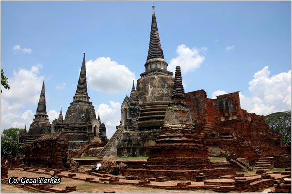 21_ayutthaya.jpg - Wat Phra Si Sanphet Chedis temple, Location: Tailand,  Ayutthaya